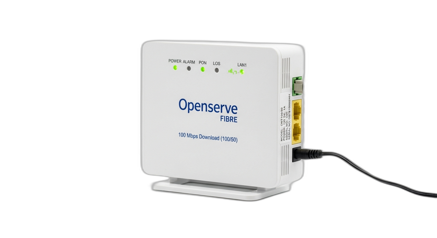 Openserve Fibre 100/50 Mbps
