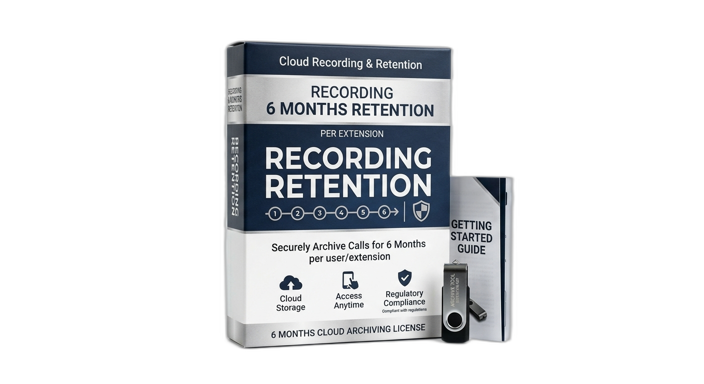 Call Recording (6 months retention)