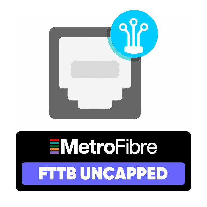 Metro FTTB 20/20 Mbps Uncapped