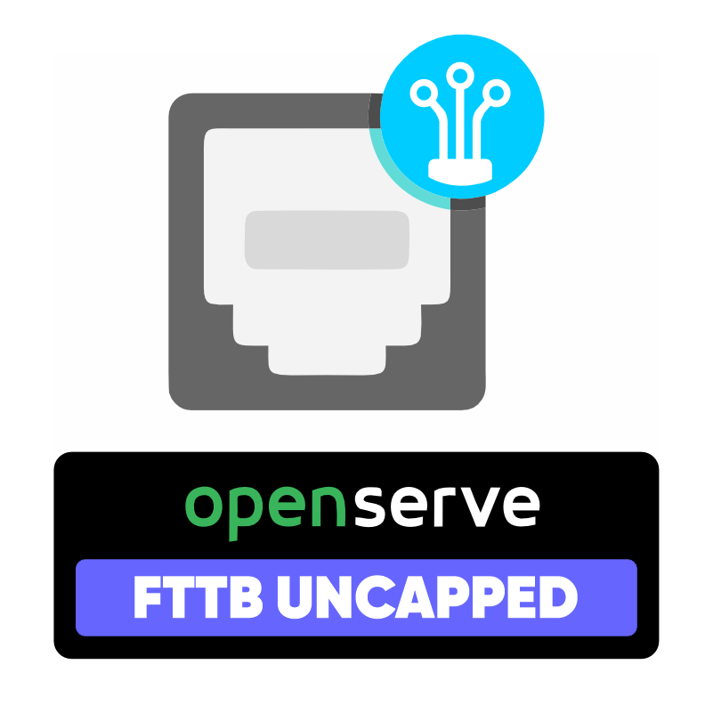 OPENSERVE FIBRE 500/250MBPS UNCAPPED