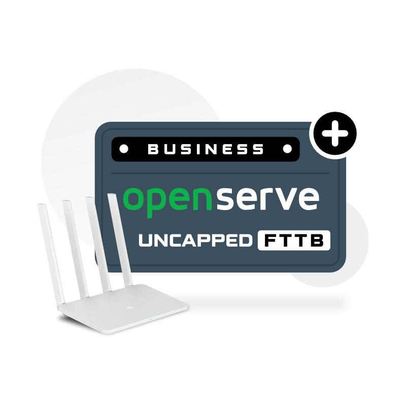 OPENSERVE FIBRE 50/25MBPS UNCAPPED